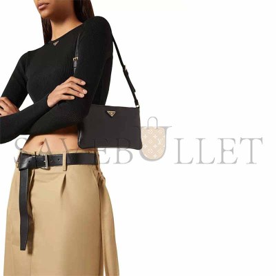 PRADA SMALL ENVELOPE SHOULDER BAG IN GRAINED LEATHER 1NE545 (24*14cm) 